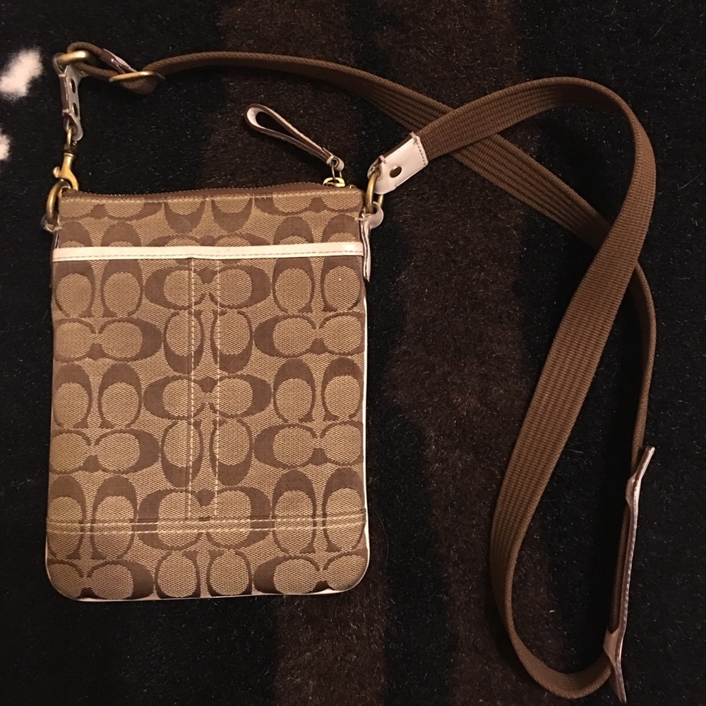 Coach leather crossbody